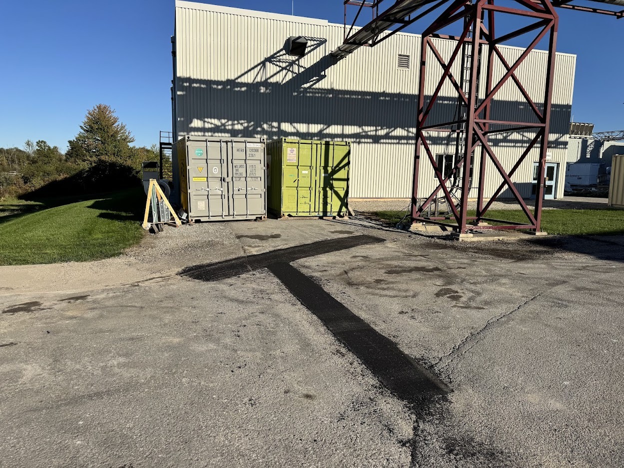 Pothole repair and crack sealing Niagara